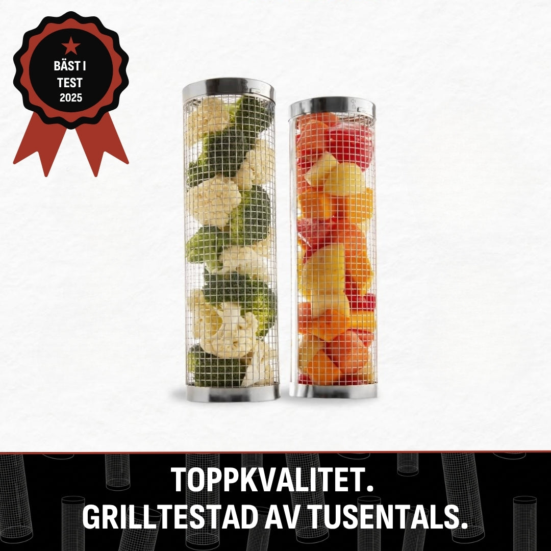 SearMaster™ | Grilla Grönsaker Som Ett Proffs, Utan Att Något Faller Igenom