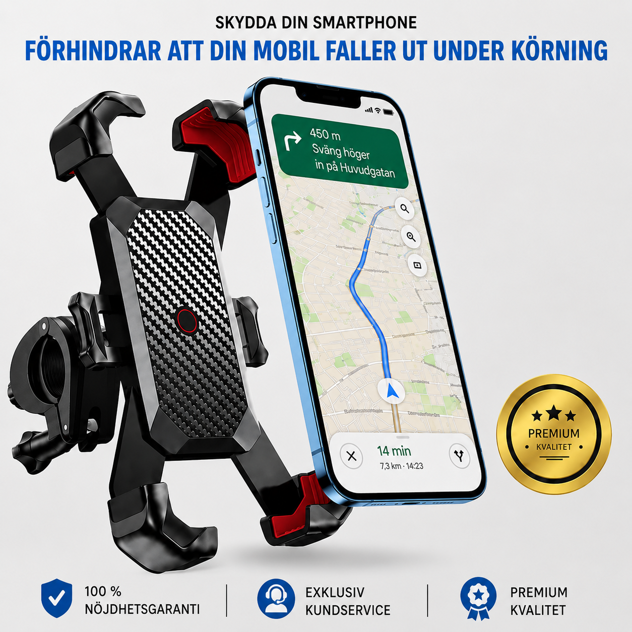 GripLock™ Mobilhållare