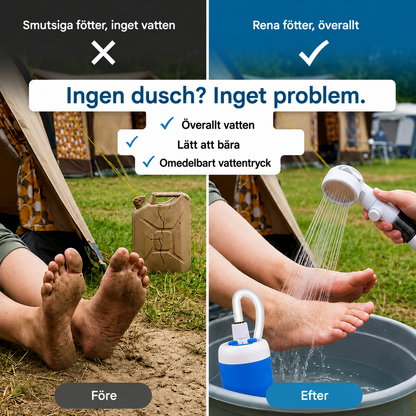 FlowJet™ Mobil Dusch