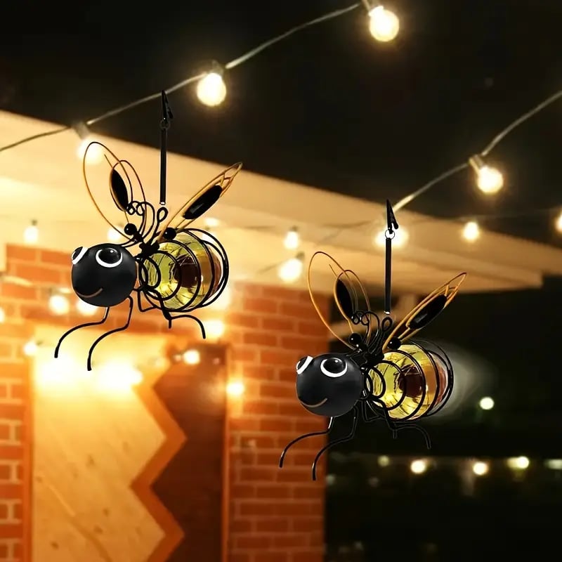 BeeGlow™ – Magiskt solcellsljus för trädgård och balkong
