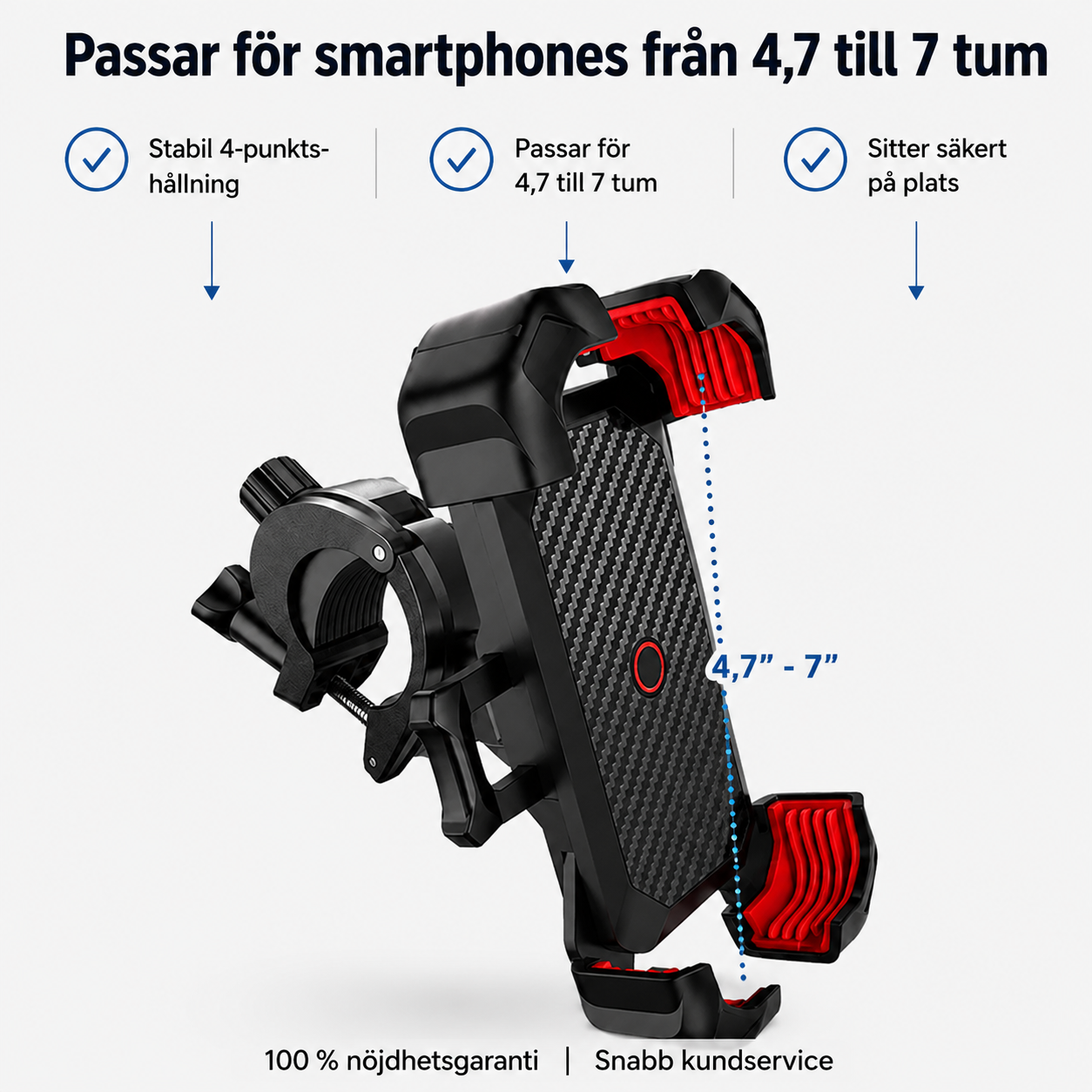 GripLock™ Mobilhållare
