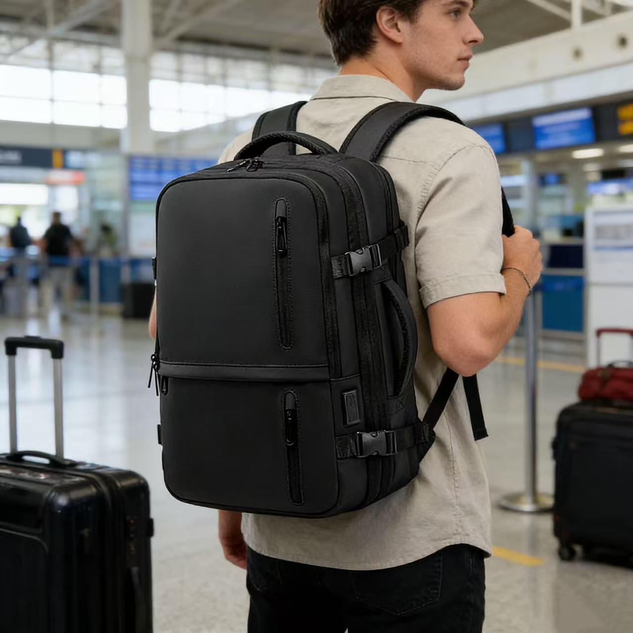 Packpåsar i olika storlekar – perfekt för handbagage och incheckad väska