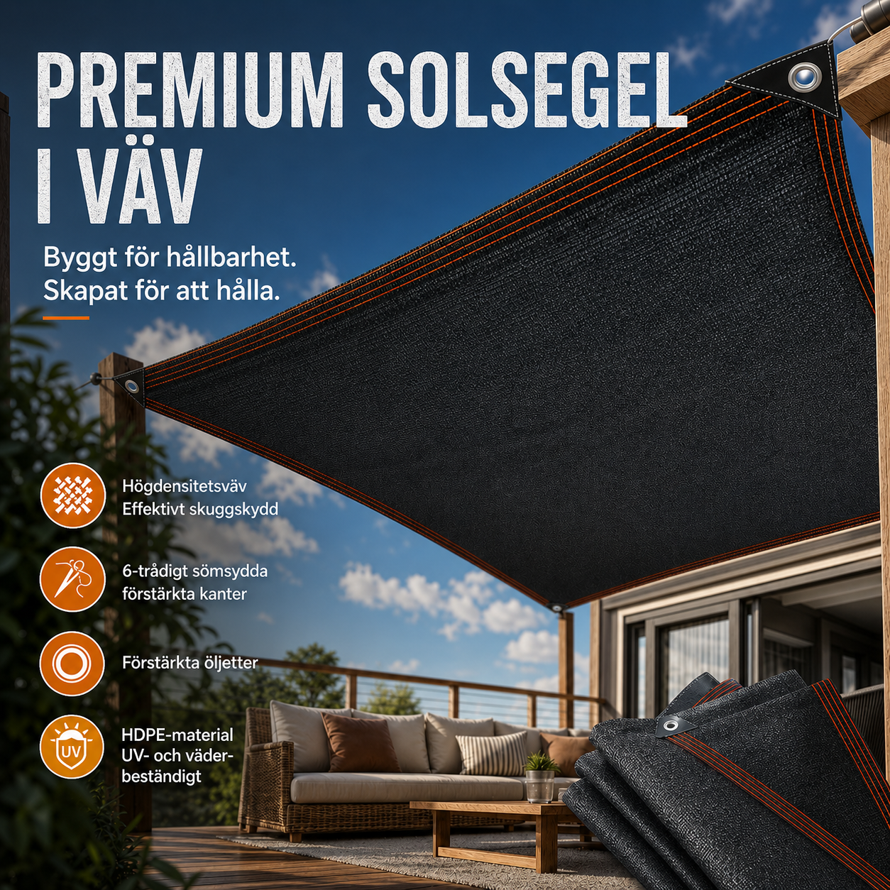 ShadeHaven™ | Gör Din Heta Uteplats Till En Plats Att Vara På Igen