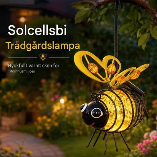 BeeGlow™ – Magiskt solcellsljus för trädgård och balkong