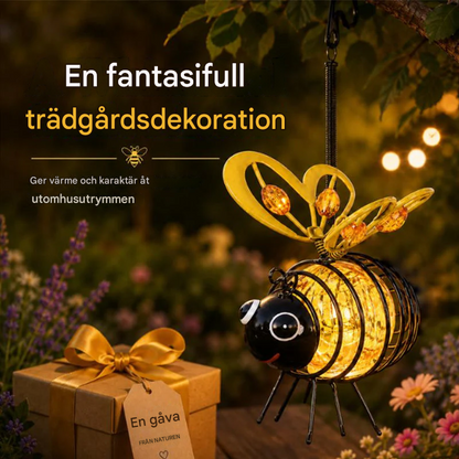 BeeGlow™ – Magiskt solcellsljus för trädgård och balkong