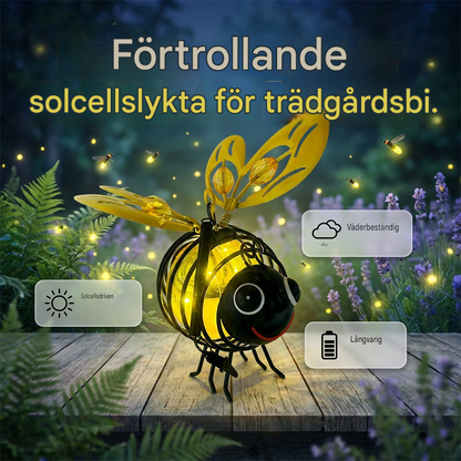 BeeGlow™ – Magiskt solcellsljus för trädgård och balkong