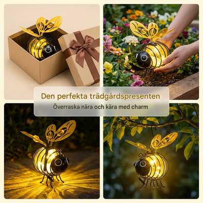 BeeGlow™ – Magiskt solcellsljus för trädgård och balkong