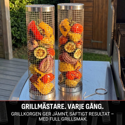 SearMaster™ | Grilla Grönsaker Som Ett Proffs, Utan Att Något Faller Igenom