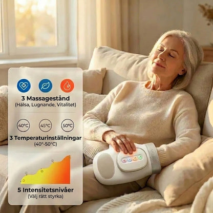 PalmRelax™ | Varm handmassage för stela, trötta fingrar