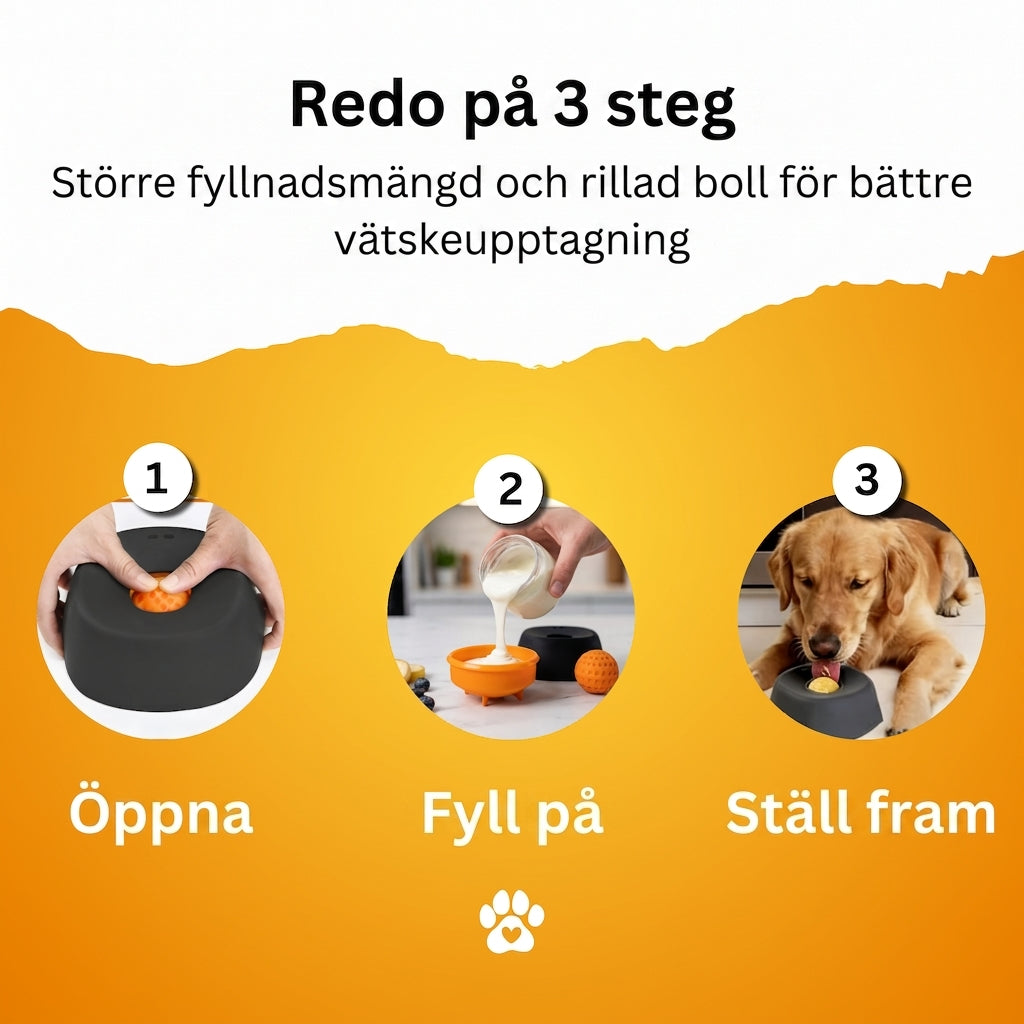 LickEase™ | Lugn och glad, även när du inte är hemma