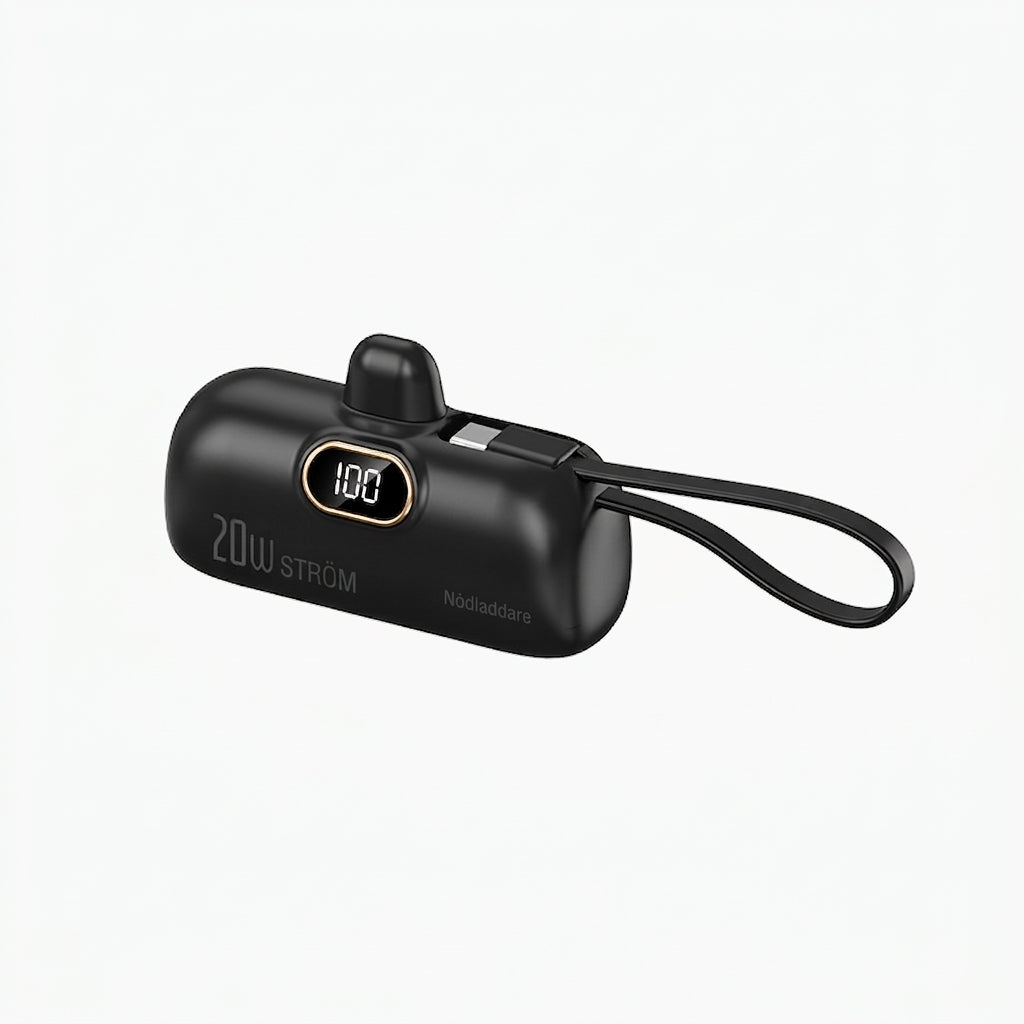 PowerPocket™ | Aldrig mer tomt batteri på språng