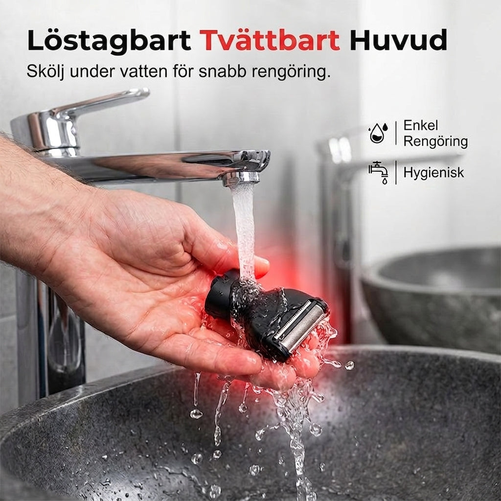 TrimReach™ | Trimma överallt utan att skära dig